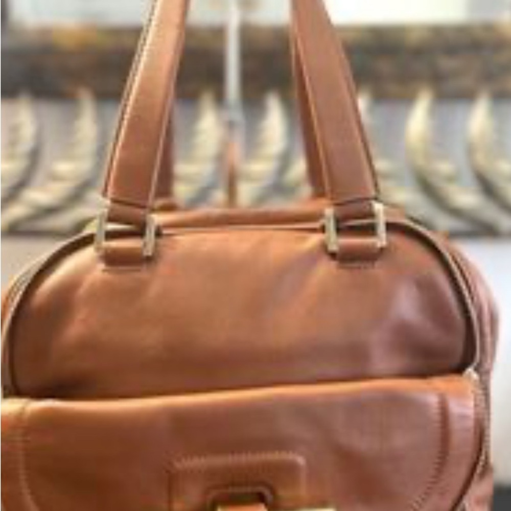 Jimmy Choo Justine slide bar satchel